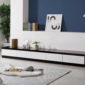 미젠시아 제이드 2700 거실장 서랍 선반 TV 장식장 티비장 코너용 거실티비장식장