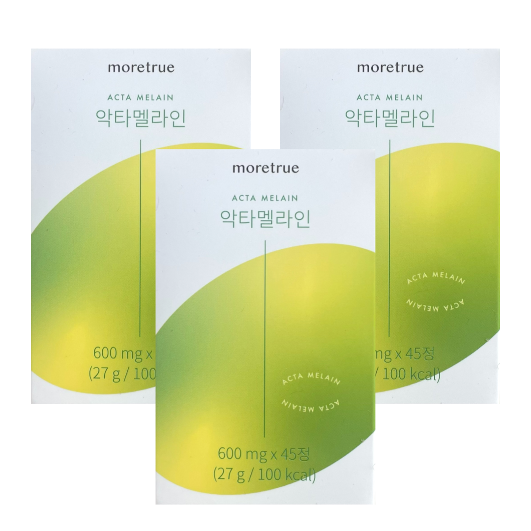 3박스 악타멜라인 <b>악타진</b> 브로멜라인 600mg 45정