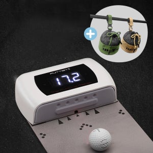 퍼티스트2 일반형 골프 디지털 퍼팅 연습기 매트 레이저 퍼터 연습