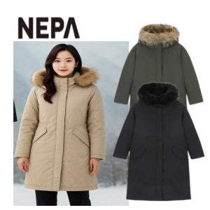 네파 여성 롱 구스다운 자켓(7K82070)