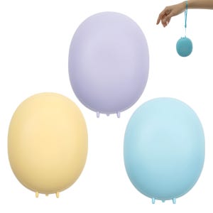 3단 양면 휴대용 손난로 파스텔 3가지 컬러 미니 사이즈 안전인증 LED 표시 겨울철 등산 야외활동 온열 방한용품