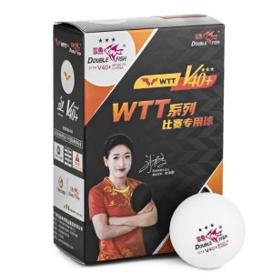 더블피쉬 WTT V40+ 탁구공시합구 6개