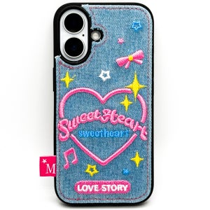 아이폰16 케이스 레트로 데님