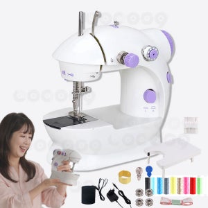 미싱맘 꼬매지오 가정용 핸드 미싱기 미니 재봉틀 부자재 39종 셀프수선