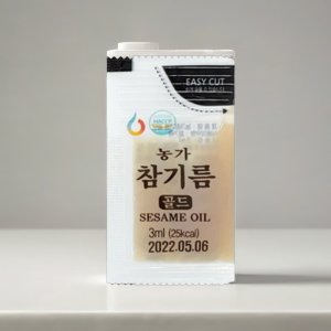 일회용 참기름 미니 파우치 5ml 2000개