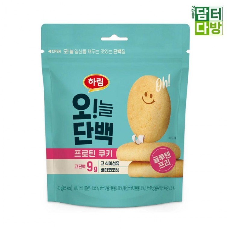 오늘단백 프로틴쿠키 버터코코넛 쿠키
