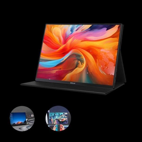제우스랩 휴대용 모니터 40.6cm(16인치) Z16Lite 노트북 서브 포터블 모니터