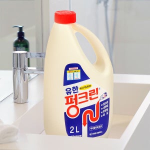 유한락스 펑크린 변기 배수구 세정제 용해제 2L