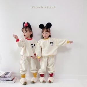 토들러 키즈 겨울 포근해신호등상하세트