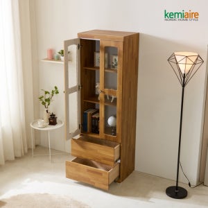 케미에르 코어스 600 유리수납 서랍장식장 KMR-192