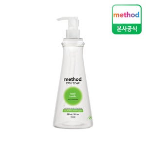 [메소드] 친환경 비건 주방세제 과일채소 세척용 바질, 532ml, 1개