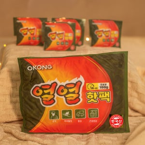 오공 열열 핫팩 대용량핫팩 150g 최대 16시간 [1박스-50개입]