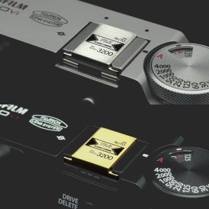 [GH] 후지필름 클래식크롬 필름시뮬레이션 금속 각인 카메라 메탈 핫슈커버 X-E5 X-T30 iii