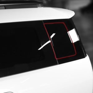 디올뉴 싼타페 MX5 악세사리 튜닝 D필러 커버 블랙 몰딩 용품