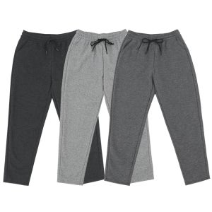 1+1 베이직 무지 여성 겨울 기모 엄마 바지 중년여성 일자 배기 츄리닝 밴딩팬츠