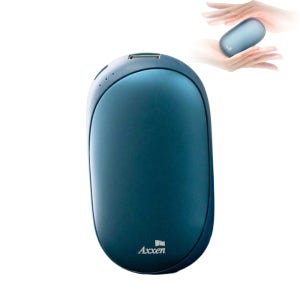 대용량 보조배터리 손난로 5000mAh 앙면발열 최대 55도 3단계 온도조절 휴대용사이즈 캠핑 등산 낚시 방한용품 겨울철 온열기기