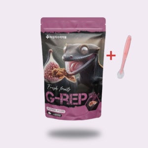 [녹십자] 지렙 슈퍼푸드 무화과 100g 크레스티드게코 먹이 G-REP 크레 사료