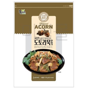 김포맥아식품 도토리묵가루 120gX5개 국산도토리가루
