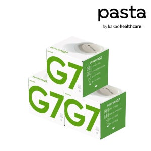 덱스콤 G7 센서 연속혈당측정기 당뇨체크기 혈당관리 3개(30일) 카카오 파스타 + 알콜솜