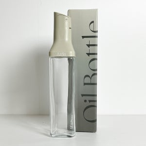 자동개폐 오일병 기름병 양념통 소스병 디스펜서 사각 유리 밀폐 500ml 그레이