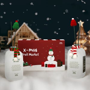 [크리스마스 한정수량] 에이로마 후르츠마켓 디퓨저 550ml 2개입 선물세트 실내방향제 스윗어바이트