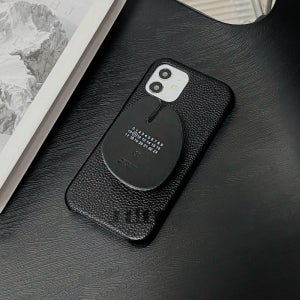 아이폰 13 가죽 프로맥스 미니 고급 마젤라 러블리 핑거 그립 톡홀더 키링 케이스