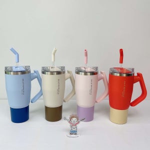 오슬로 리볼브 G 텀블러 대용량 손잡이 텀블러 950ml