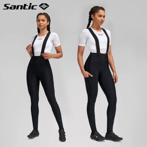 산틱 자전거 기모 빕숏 빕 여성 ITALY 패드 바지 겨울 동계 방풍 카고 24C04174