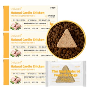 펫생각 네츄럴 기능성 강아지 화식 90p 화식큐브 반려견 자연식 생식 치킨 닭 수제 사료