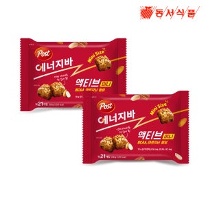 포스트 에너지바 미니 액티브 10g, 21개입, 2개