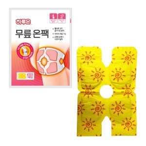 [국내생산] 하루온 무릎온팩 [4매입 3박스] 핫팩 온열패치 온찜질팩