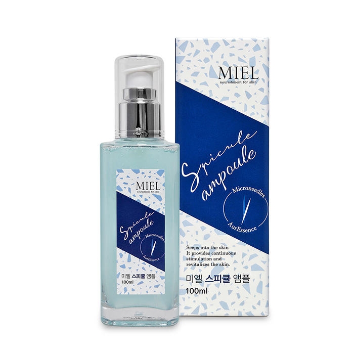 미엘 스피큘 앰플 100ml 마이크로 니들 피부 개선 각질 관리 에센스 스킨케어