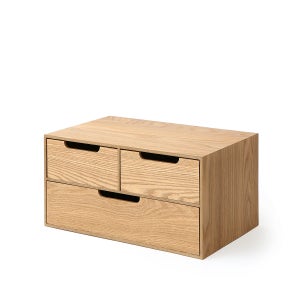 [에라토] 오딘 우드 주방 미니 수납 구석 틈새 2단 서랍장