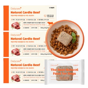 펫생각 네츄럴 기능성 강아지 화식 90p 화식큐브 반려견 자연식 생식 비프 소 수제 사료