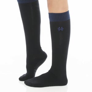 떰토 Knee Socks Black 필라테스 니삭스 무봉제 심리스 미끄럼방지 양말