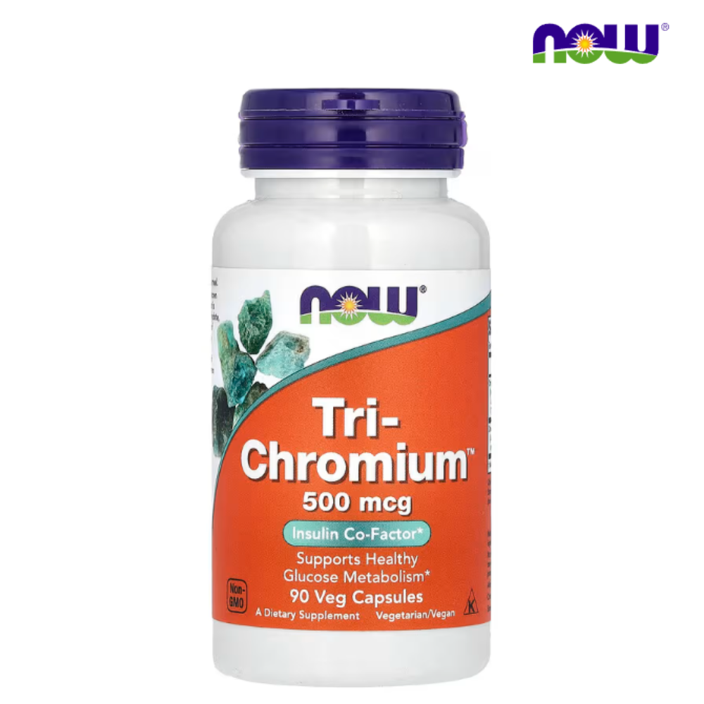 나우푸드 <b>트라이 크로뮴</b> Tri-Chromium <b>500mcg</b> 90베지캡슐