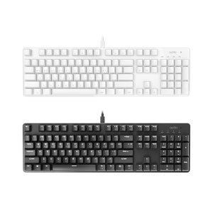 엑토 그로우 LED 게이밍 사무용 저소음 적축 기계식 유선 키보드 KBD-65