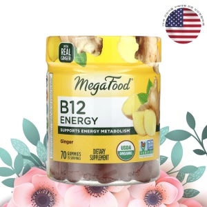 메가푸드 B12 에너지 구미 젤리 24mcg 70정 생강맛