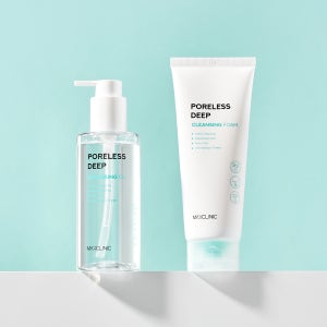 맥스클리닉 포어리스 딥 클렌징오일 200ml+클렌징폼 150g
