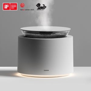 단순생활 제로팟 통세척 간편세척 초음파 무드등 가습기 3L