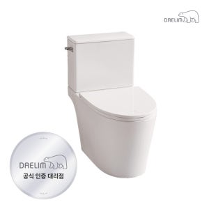 대림바스 CC734 림리스 치마형 투피스양변기 / 도기만, 부속옵션