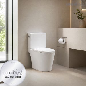 대림바스 ARNO-S 림리스 치마형 투피스양변기 아르노스퀘어 CC734 / 도기만,부속옵션