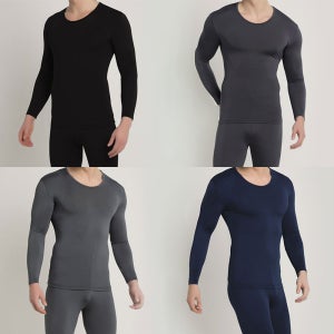 제임스딘 성인 남성 내복 세트 얇은 기모 내의 상하 빅사이즈