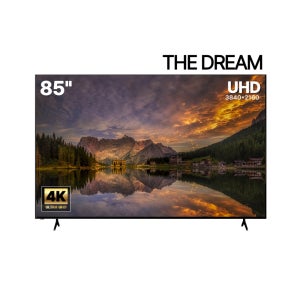드림TV(218cm)85인치 4K UHDTV HDR10 무결점 TDR85UHD