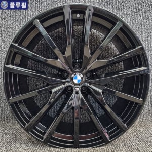 BMW X5 G05 X6 G06 742M 22인치 블랙유광 순정 휠 (한대분 4개)