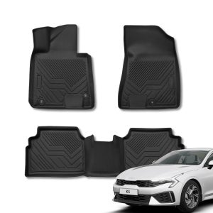 디케이몰 TPE 바닥매트 풀세트 K5 FL, 운전석+조수석+뒷좌석