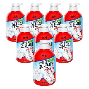 소키 간편한 리퀴드 찌든때 전용세제 500ml 8개 무궁화