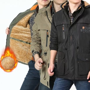 남성 야상 벨벳 양털 점퍼 후드 털 잠바 남자 바람막이 봄 가을 겨울 사파리 자켓 항공