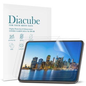 다이아큐브 아이뮤즈 뮤패드 K13 OLED 저반사 지문방지 항균 블루라이트차단 액정보호필름 2매 간편부착