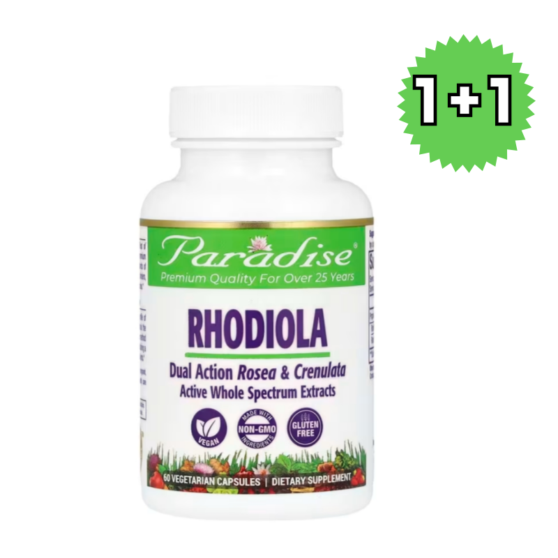 1+1 파라다이스 허브 로디올라 <b>Rhodiola</b> 60베지캡슐